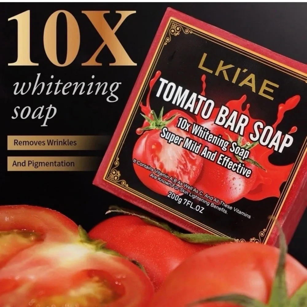 LKIAE Tomato Bar Soap rich foam
